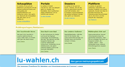 Desktop Screenshot of lu-wahlen.ch